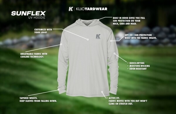 Kujo Sunflex Hoodie Pearl Grey Specs