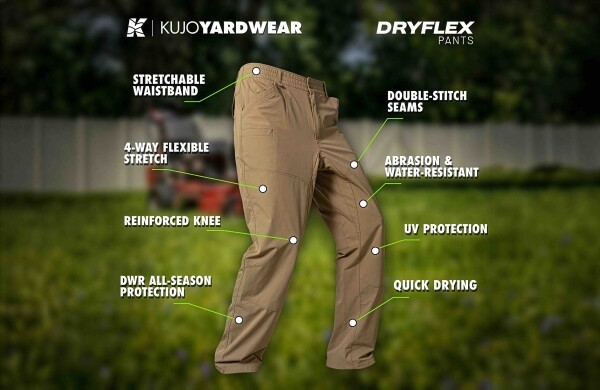 Kujo Dryflex Pants Specs