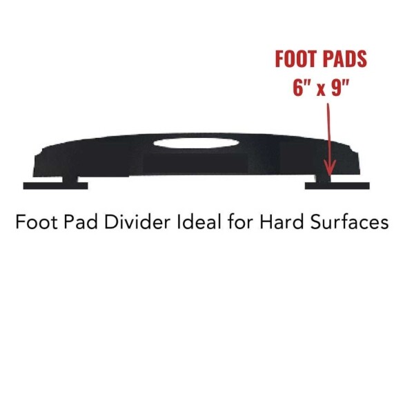 Range Divider Option foot pads