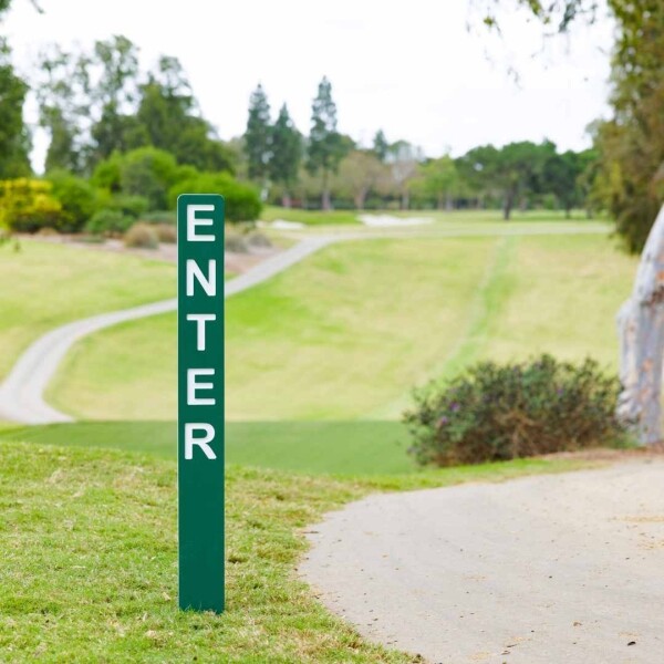 Golf Cart Enter Exit Signs - Enter Sign