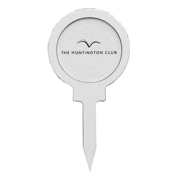 Image of Perma Core Plastic Lolipop Huntington Club tee maker in white