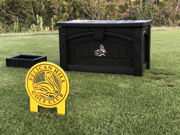Showcase Tee Marker with Logo - Perma Core Plastic - Image 6