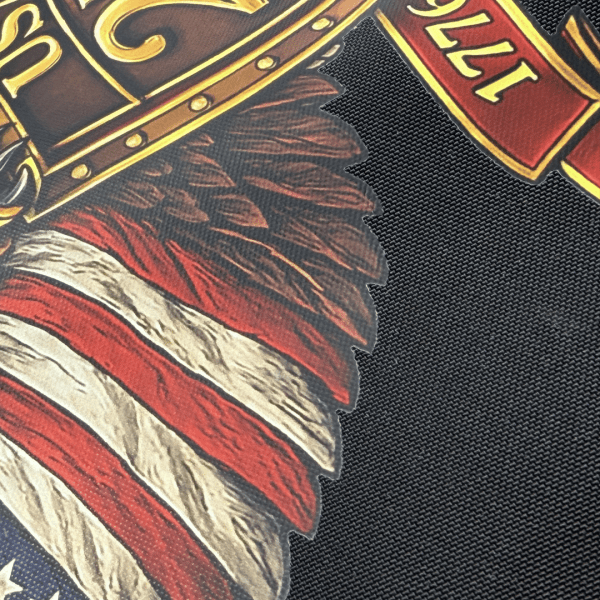 Perma-Print Custom Putting Green Flags - close up