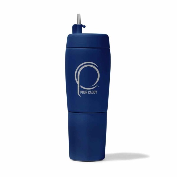 Pour Caddy - Stainless Steel Flask Set- Glory Blue