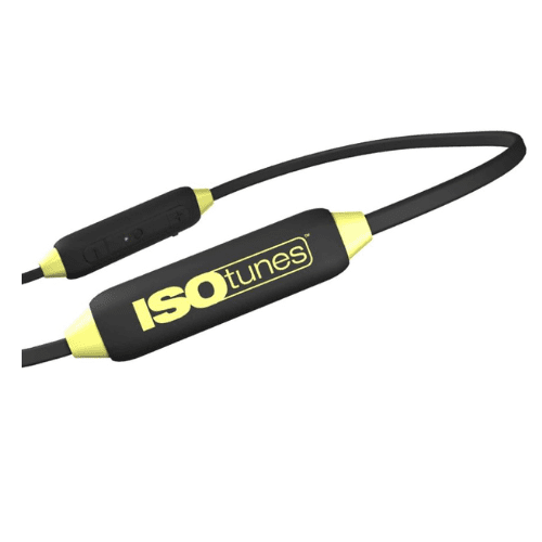ISOtunes Xtra 2.0 Noise-Isolating Bluetooth Earbuds - Safety Yellow