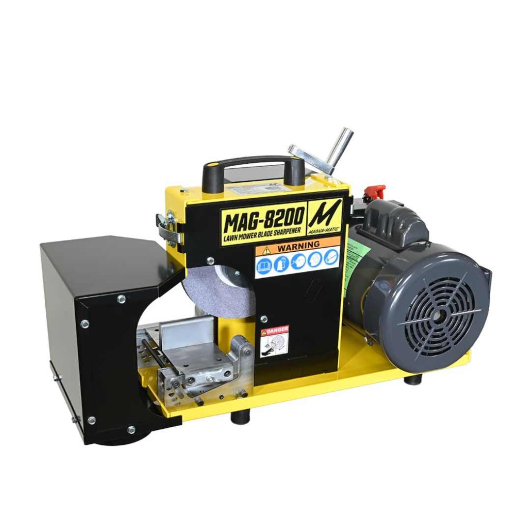 MAG-8200M Lawn Mower Blade Sharpener - With Port