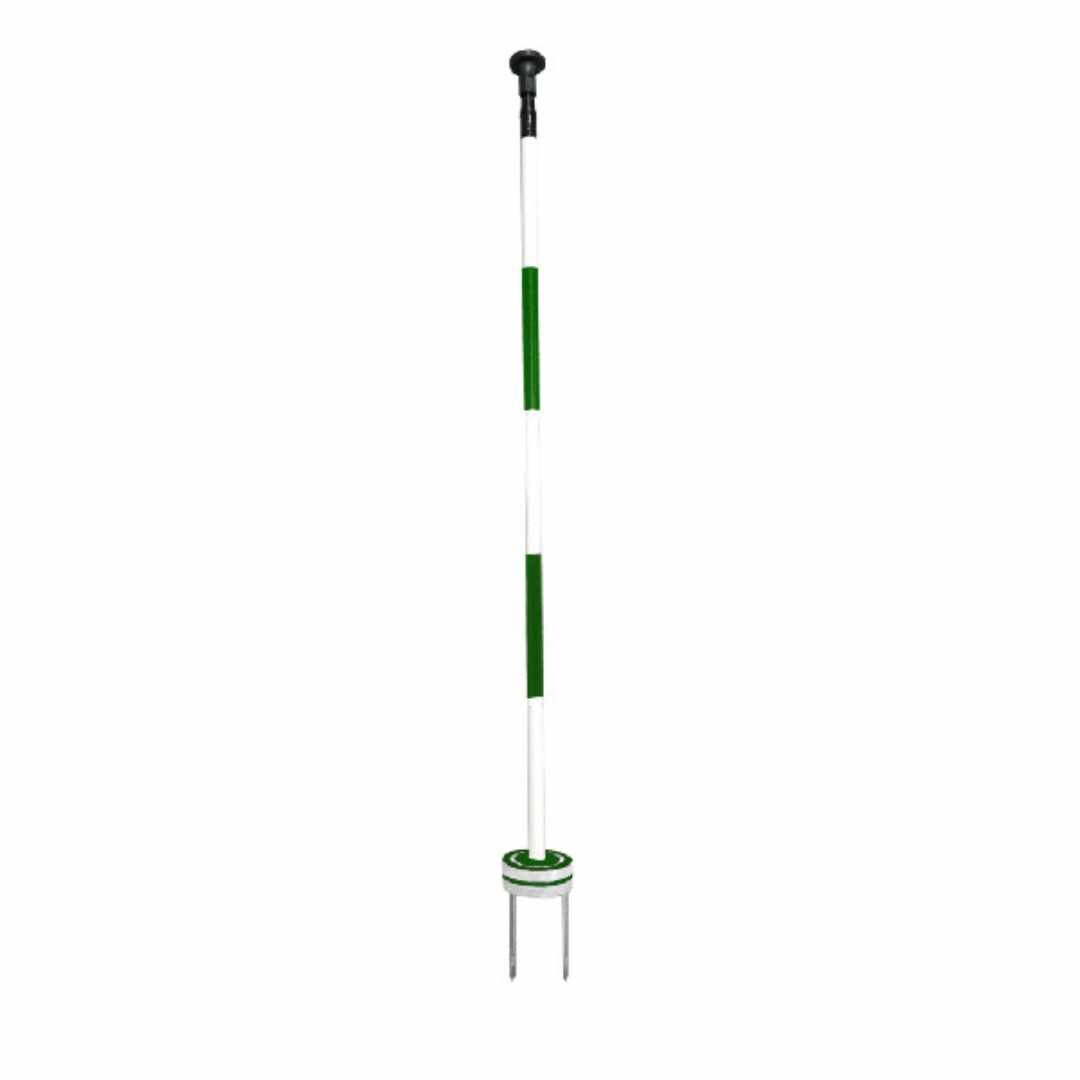 Premium Cupless Practice Green Markers - Green_White Stripe
