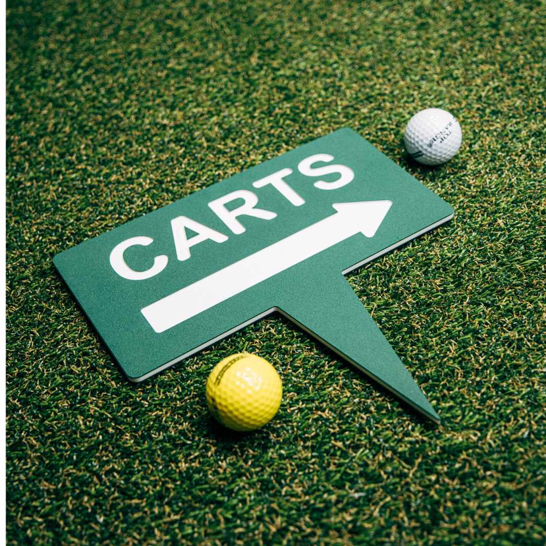14″ Single Spike Fairway Signs – Perma-Core