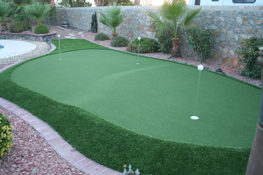 Light Up Practice Green Stick, Rechargeable &, Wireless with Golf Ball Top-Bright White - Image 3
