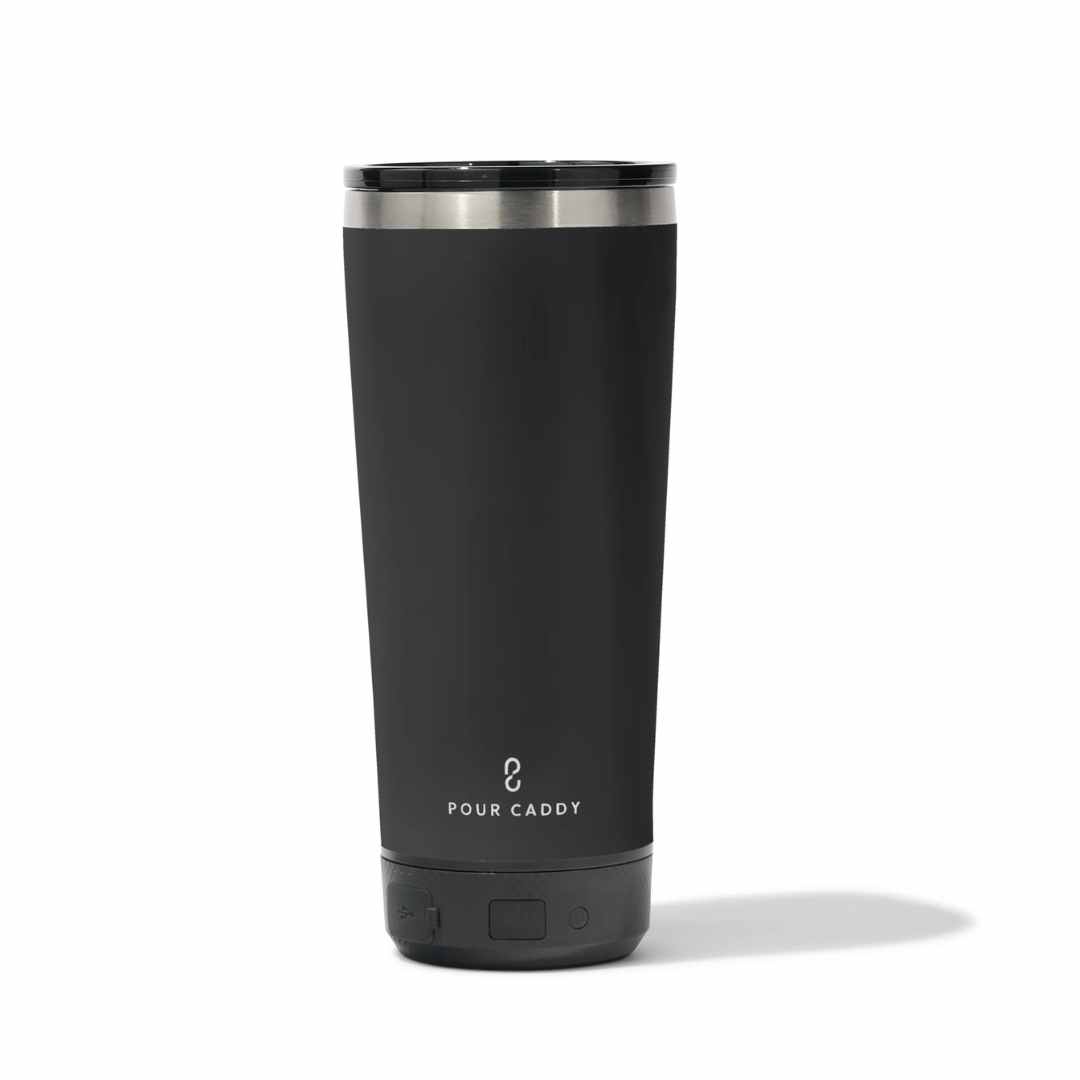 Go Caddy 18oz Vibe Tumbler - Power Bank - Black