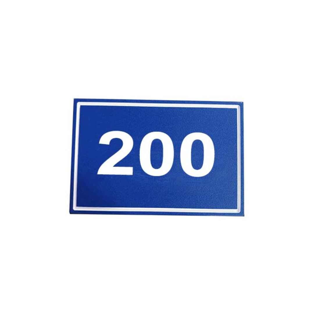 Perma Core In Ground Rectangle Yardage Monuments - Blue_White -200