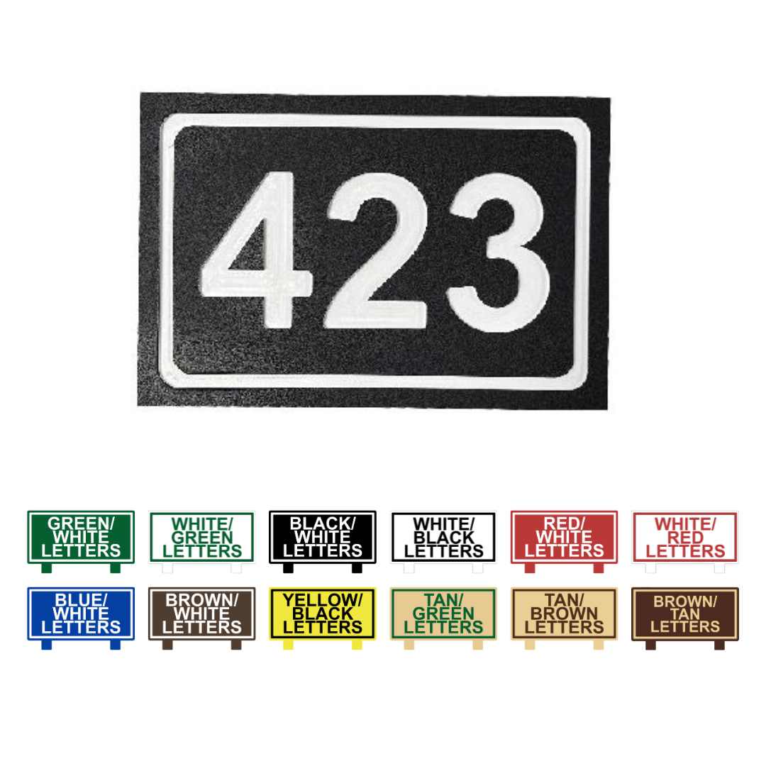 Perma Core In Ground Rectangle Yardage Monuments - Custom