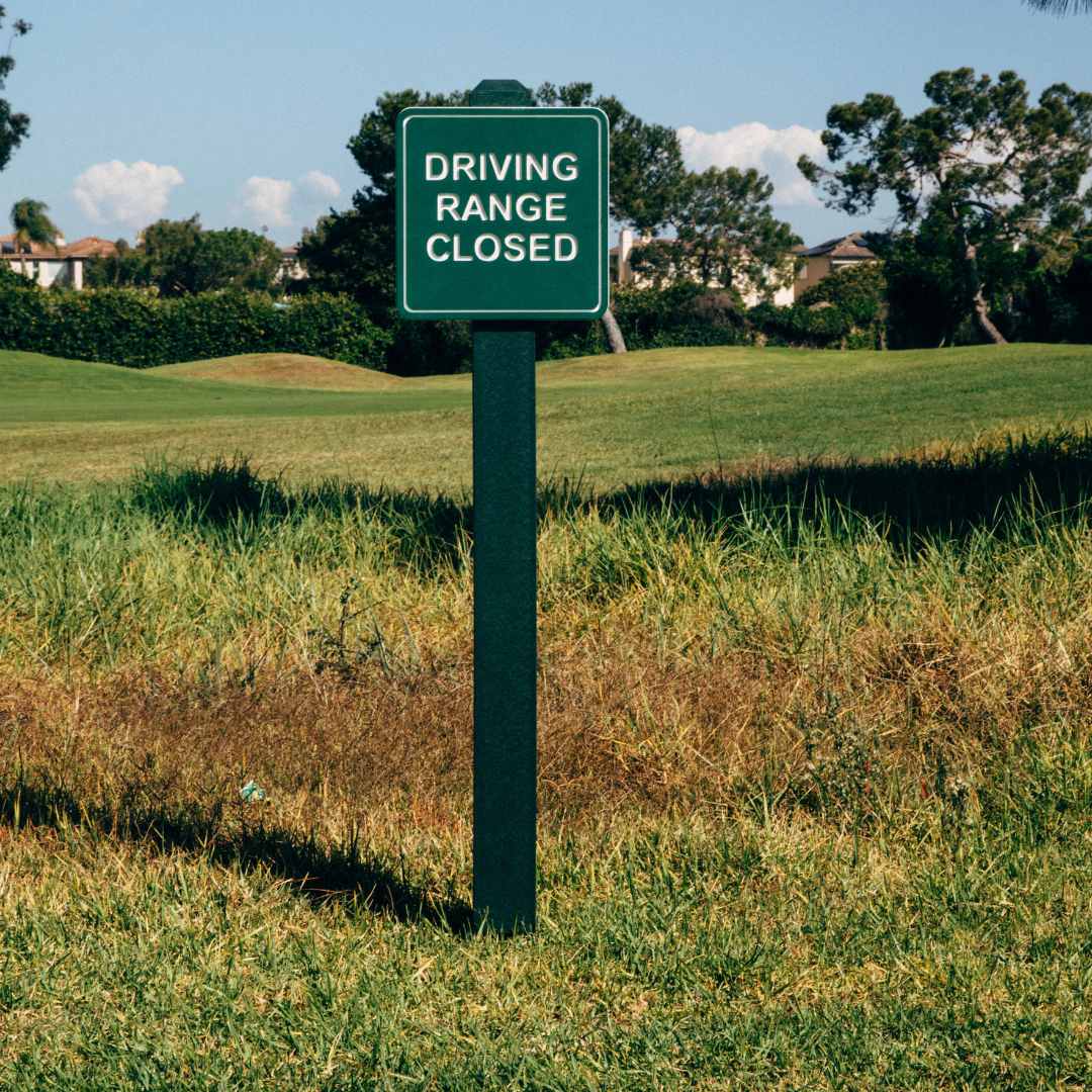 Recycled Plastic Lumber Sign Posts - Par West