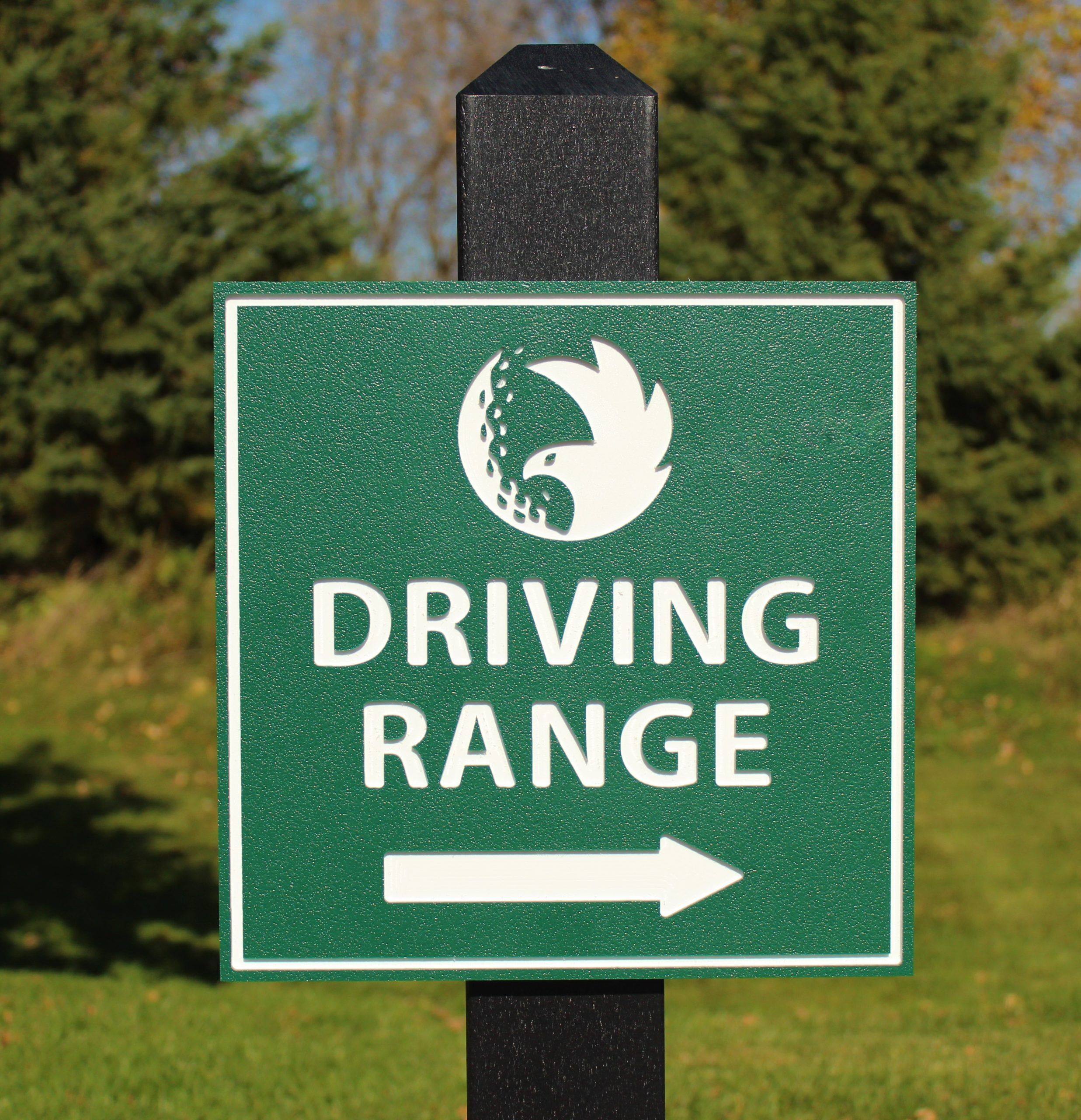 Recycled Plastic Lumber Sign Posts - Image 8