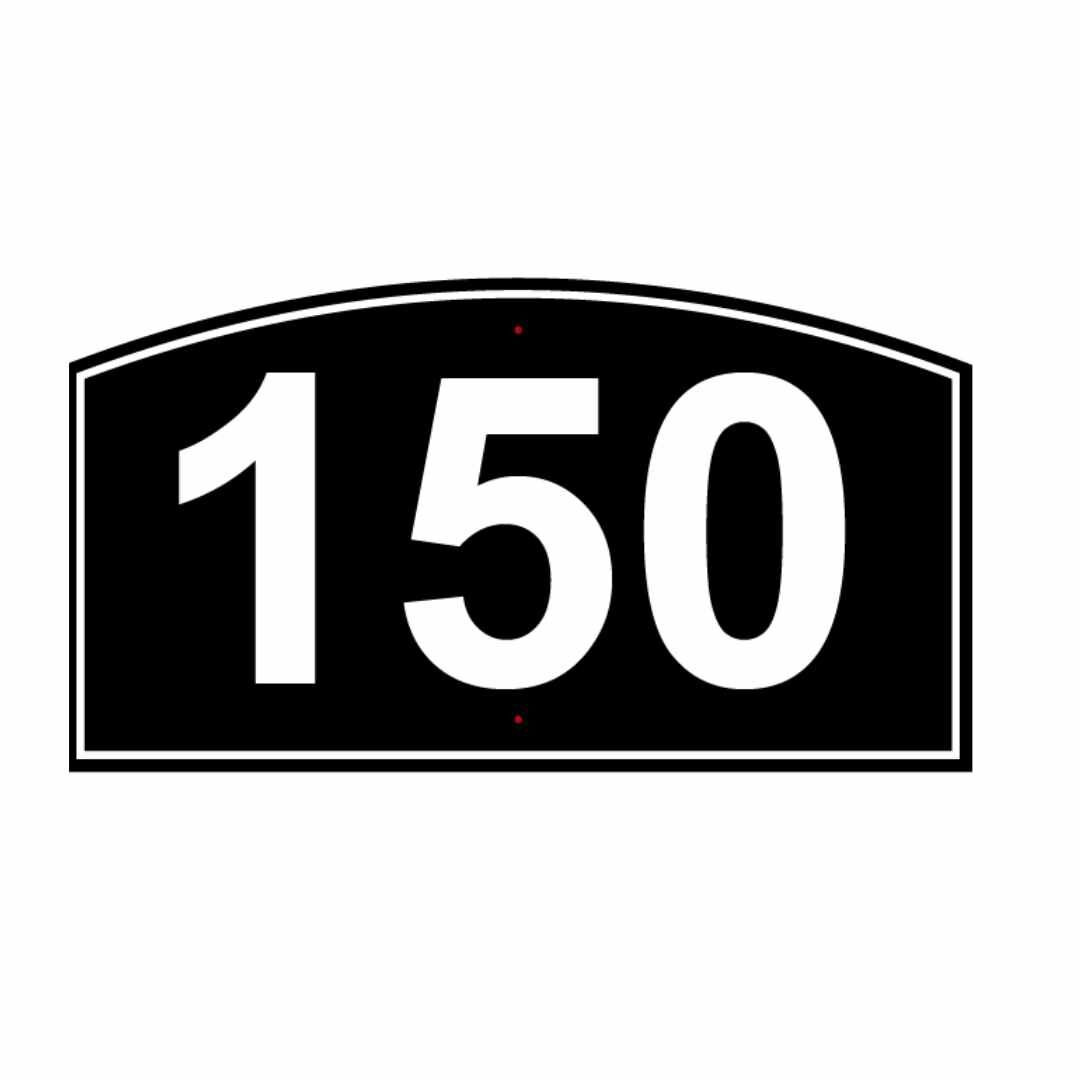 Arch Driving Range Yardage Targets - 150 Yards