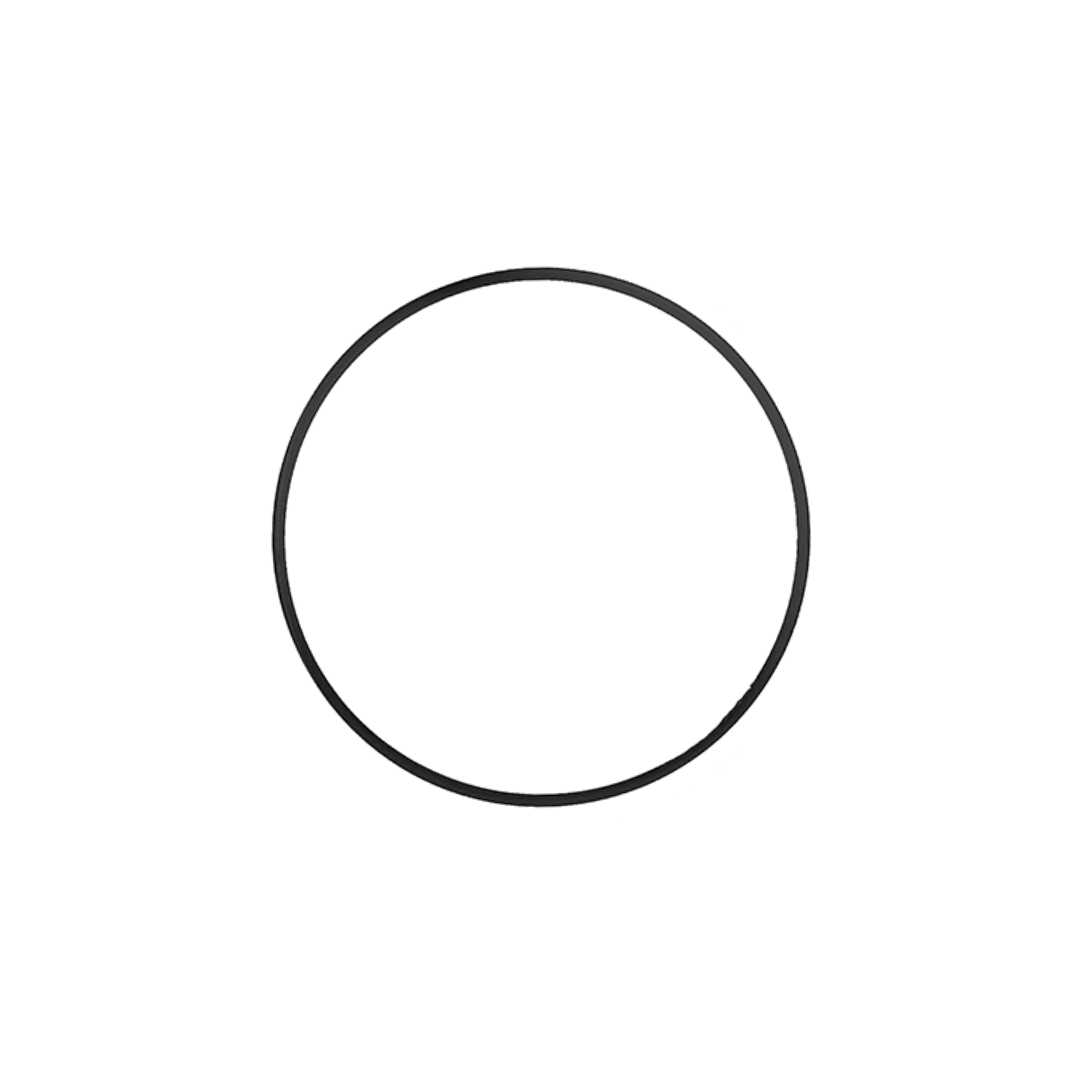 Perma Core In Ground Round Yardage Monuments White_Black - Plain