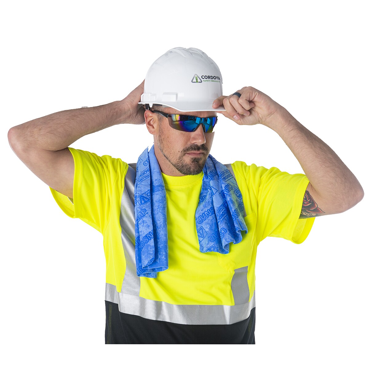 Cold Snap Cooling Towel in 4 Colors w/ Storage Tube - Cordova Safety - Image 6