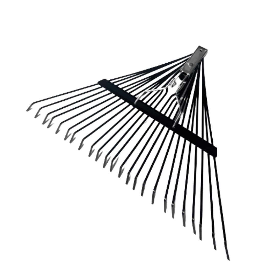 Spring Back Rake Head