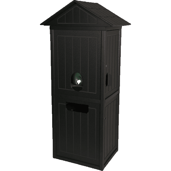 Deluxe Full Water Cooler Enclosure Station w/ Trash Liner - Image 3