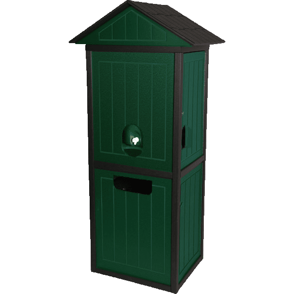 Deluxe Full Water Cooler Enclosure Station w/ Trash Liner - Image 5