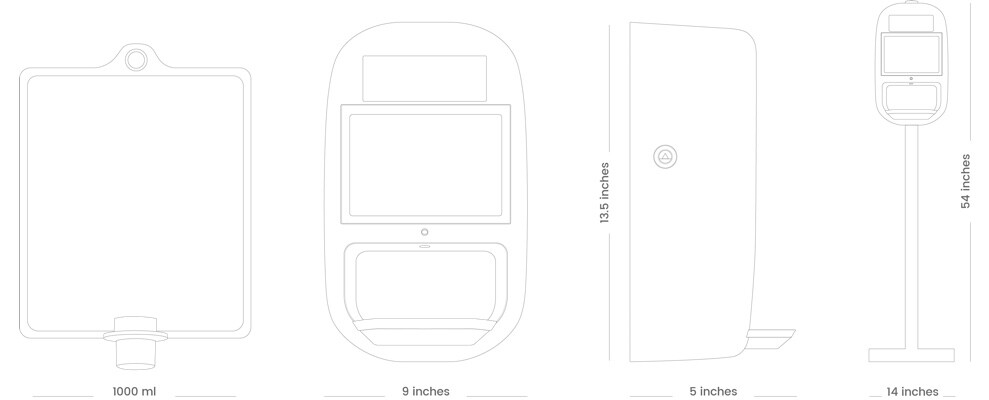 Commercial Hand Sanitizer & Dispenser - Image 4