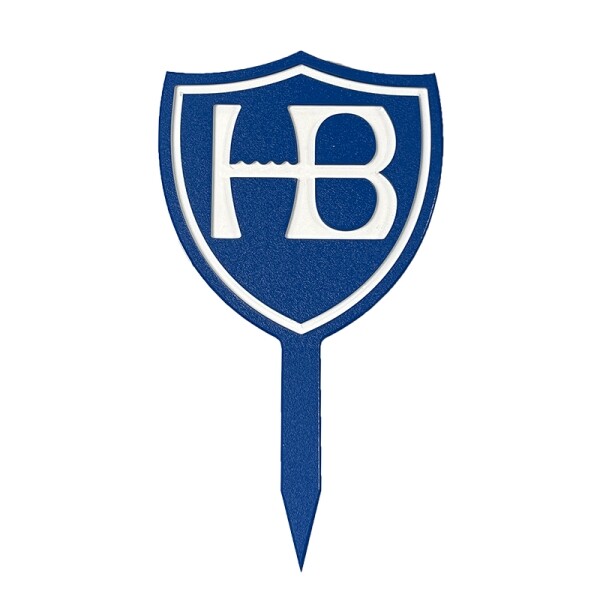 Image of Perma Core Plastic Shield HB tee maker in blue and white
