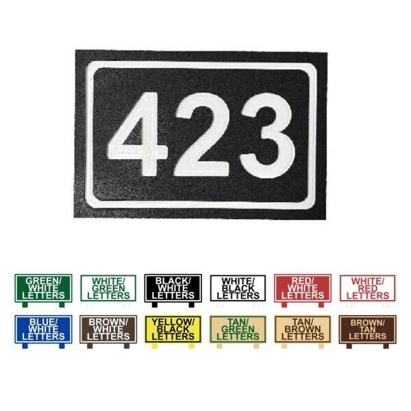 Perma Core In Ground Rectangle Yardage Monuments - Custom