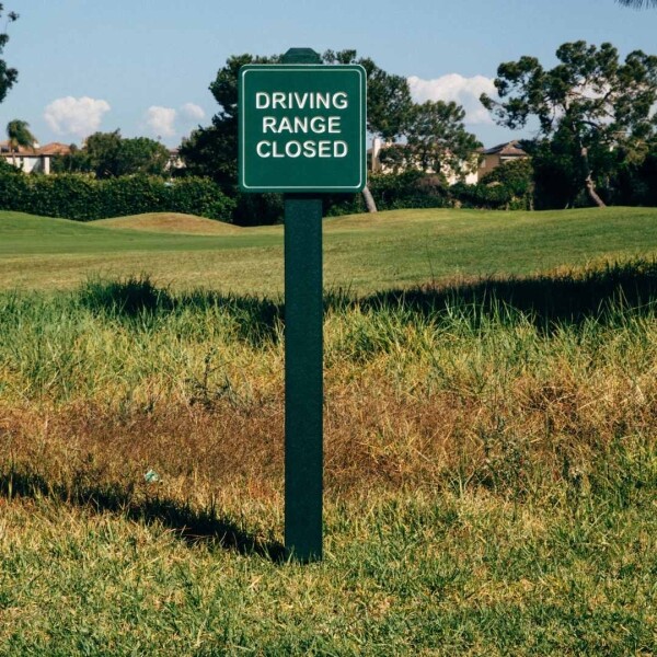 Recycled Plastic Lumber Sign Posts - Par West