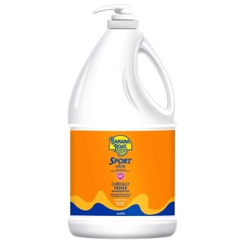 SPF 50 Sunscreen, 1 Gallon, Banana Boat Sport