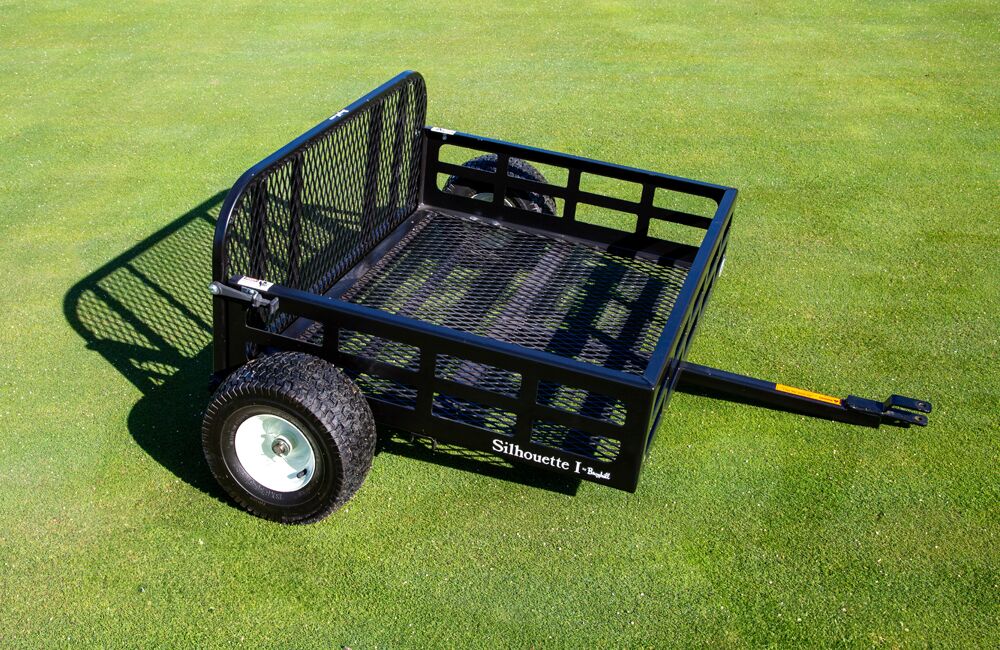 Silhouette Green Mower Trailers - Broyhill