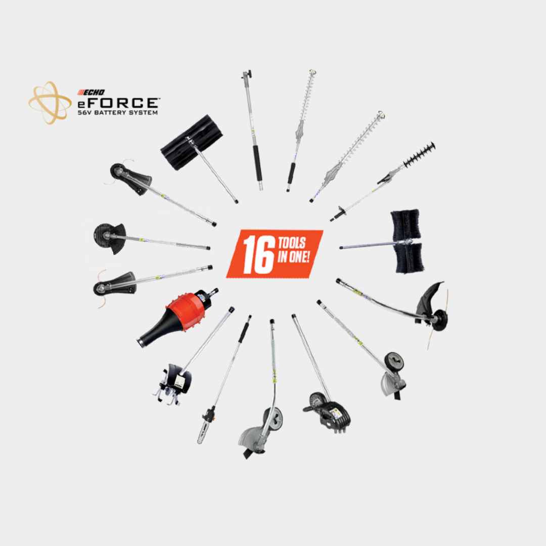 Echo eFORCE® Battery Powered Pro Attachment System - DPAS-2600SB 16-in-one