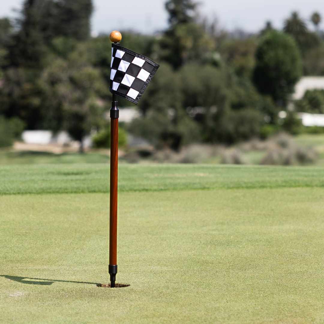 IPE Hardwood Practice Green Flagsticks