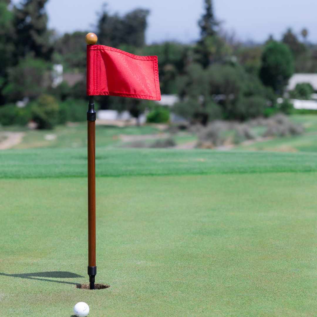 IPE Hardwood Practice Green Flagsticks