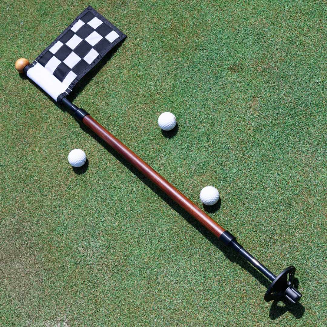 IPE Hardwood Practice Green Flagsticks