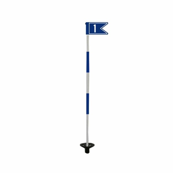 Numbered Flag Putting Green Marker Tops - Par West