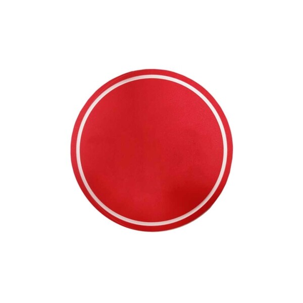 Perma Core In Ground Round Yardage Monuments Red_White - Plain