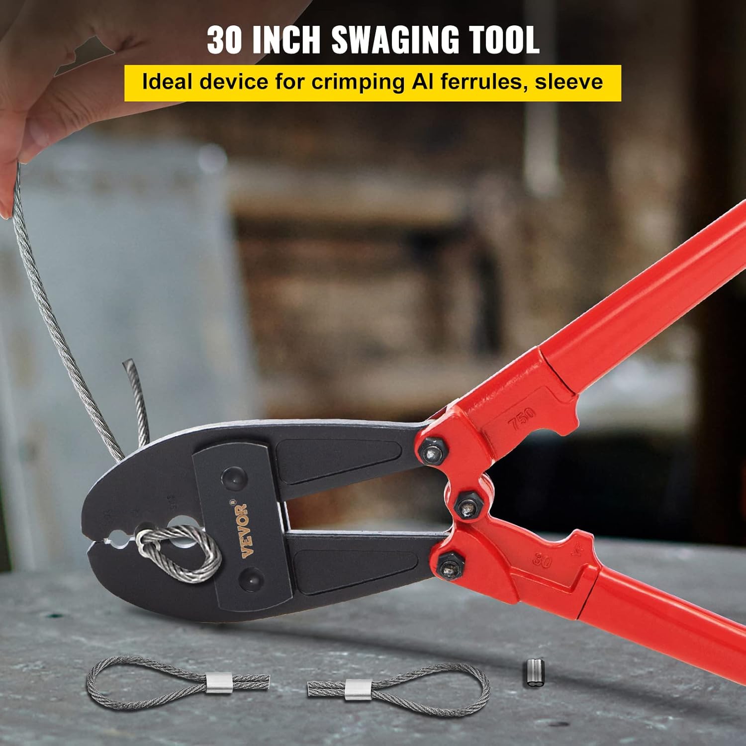 30" Hand Crimper