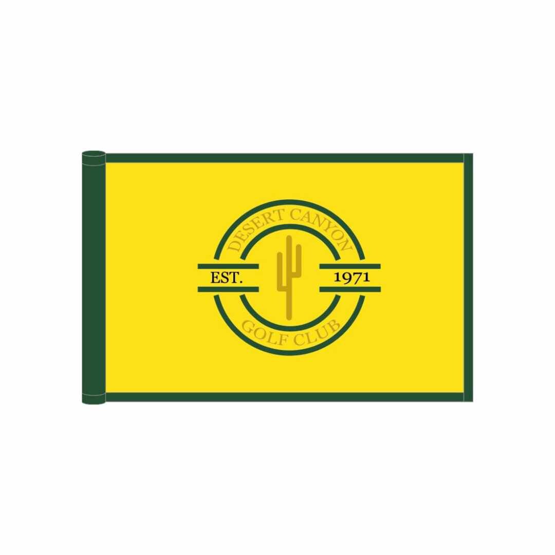 Custom Silkscreened Logo Regulation Pin Flags