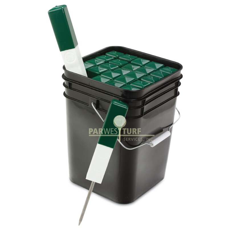 Directional Markers Bucket of 8″ Cart Traffic Stakes - Image 2