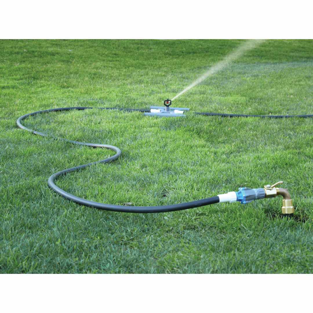 SpotShot Low Volume Portable Sprinkler Kit - Lifestyle on turf