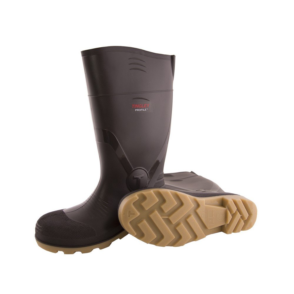 Tingley Profile Knee Boots - Plain Toe