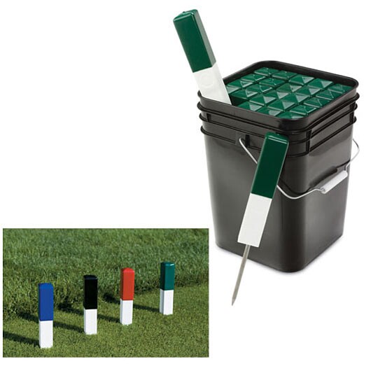 Directional Markers Bucket of 8″ Cart Traffic Stakes