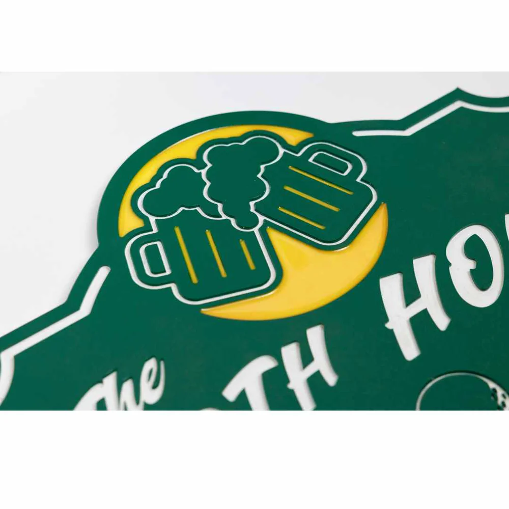19th Hole Bar Sign – Weather-Resistant HDPE - Image 3