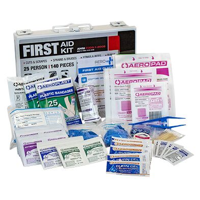 Industrial First Aid Kit - Metal Case