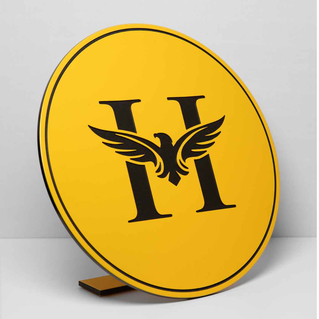 Custom Logo Driving Range Targets - Stand and Spike