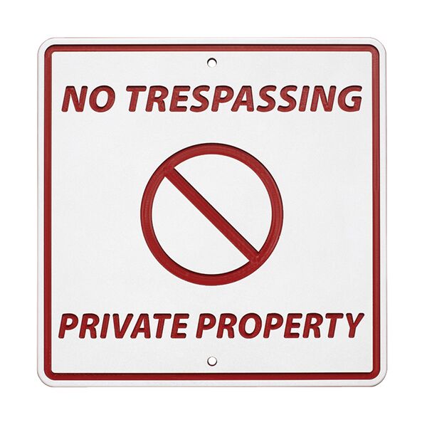 Economy Plastic Course Signs - Custom Messages Available - Image 5