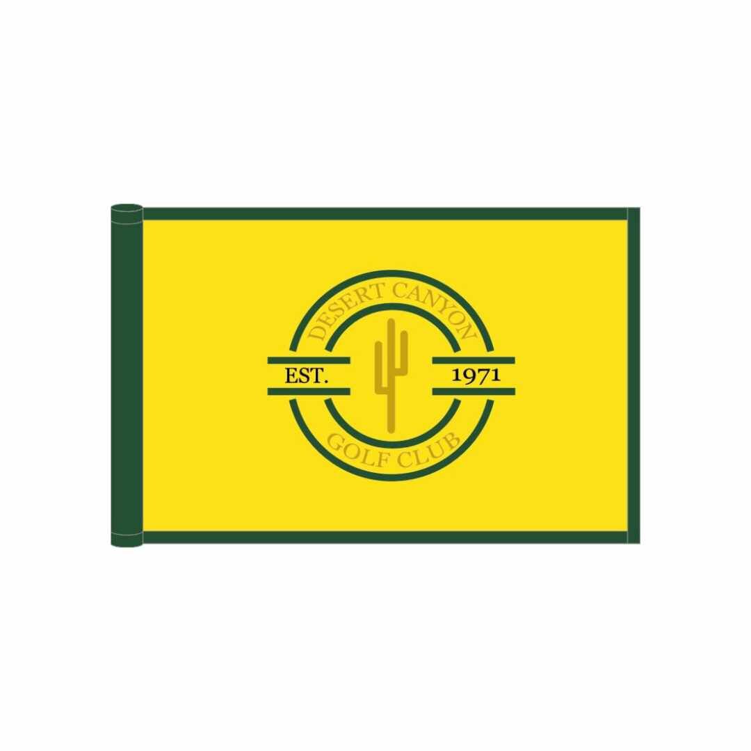 Custom Silkscreened Logo Regulation Pin Flags