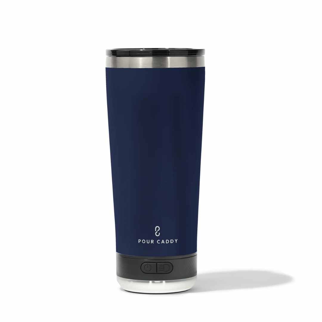 Go Caddy 18oz Vibe Tumbler - Light - Navy Blue