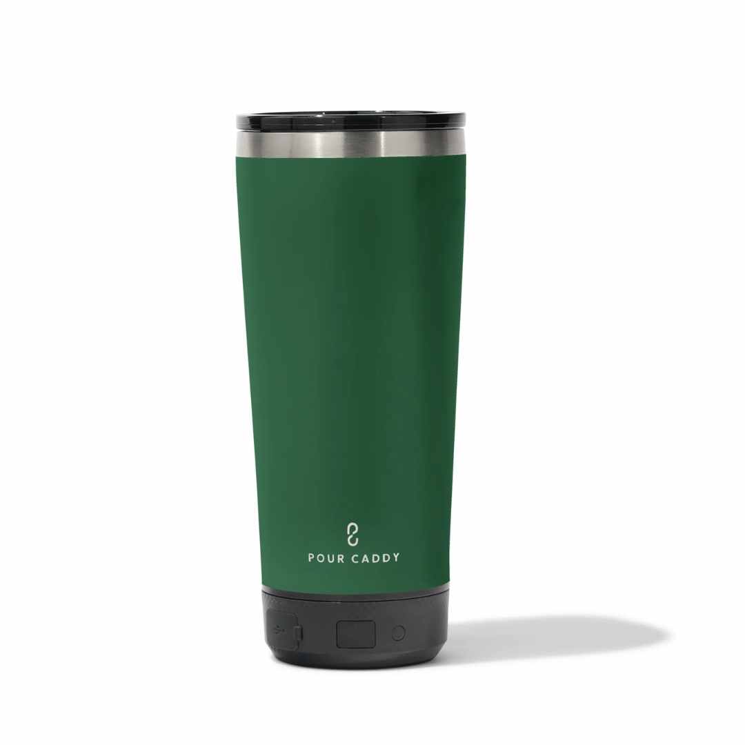 Go Caddy 18oz Vibe Tumbler - Power Bank - Dark green