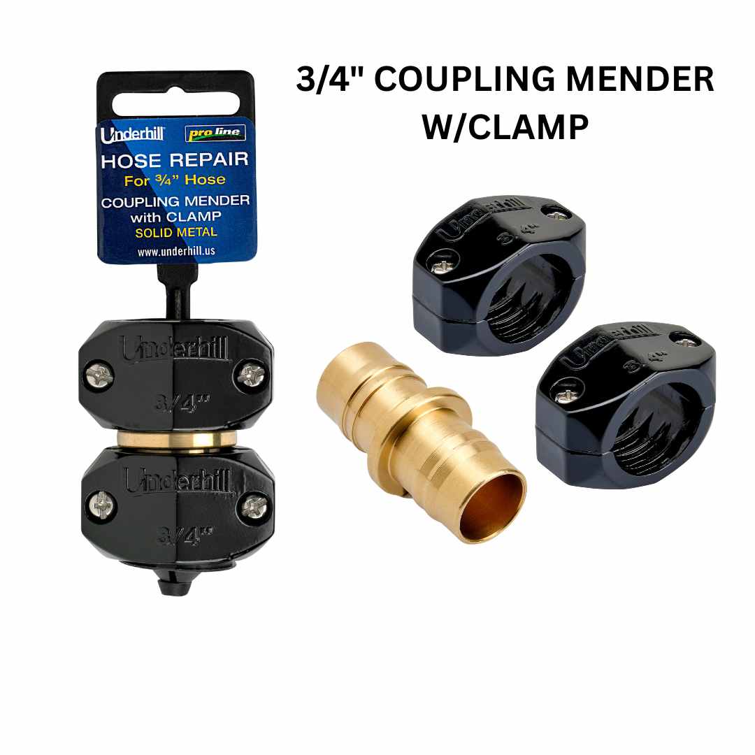 Hose Repair - Underhill International - 3_4_ COUPLING MENDER W_CLAMP